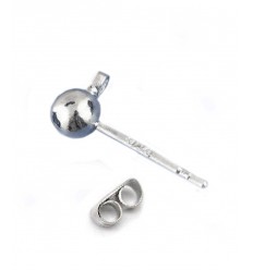 clous d'oreilles - argent 925