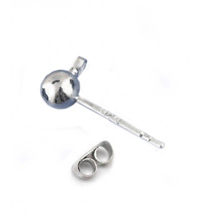 clous d'oreilles - argent 925