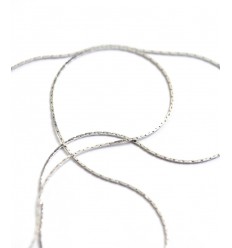 Chaine serpent 0,5mm - argenté