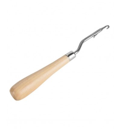 Crochet à tapis pour points noués