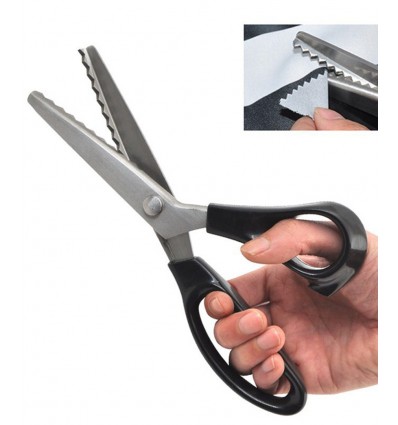 Ciseaux cranteur pour textile