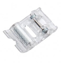 Pied presseur à rouleaux pour cuir