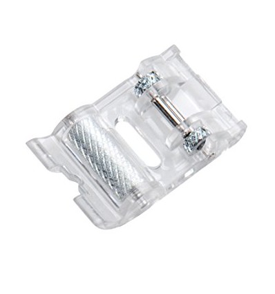 Pied presseur à rouleaux pour cuir