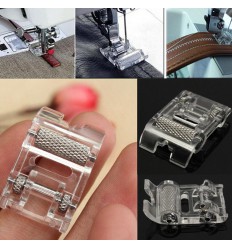 Pied presseur à rouleaux pour cuir