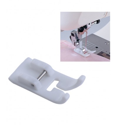 Pied presseur à rouleaux pour toile cirée et cuir