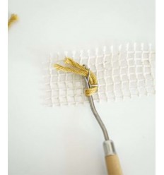 Crochet à tapis pour points noués