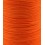 Fil de jade/nylon tressé - orange foncé