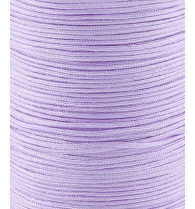 Fil de jade/nylon tressé - parme