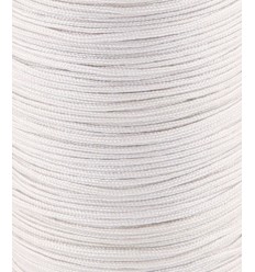 Fil de jade/nylon tressé - blanc