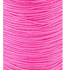 Fil de jade/nylon tressé - rose fluo clair