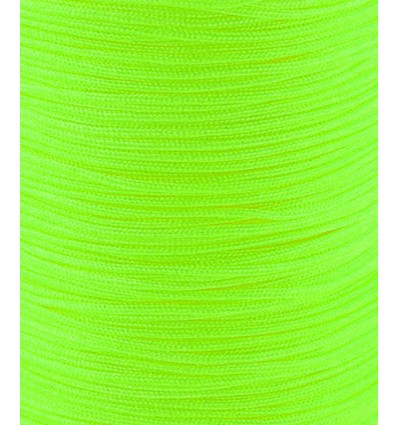 Fil de jade/nylon tressé - vert fluo