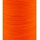 Fil de jade/nylon tressé - orange fluo