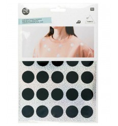 Pois thermocollant holographique