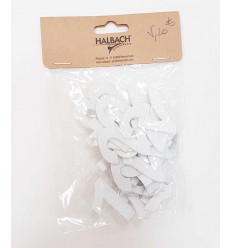 Chiffres autocollants "calendrier de l'avant'