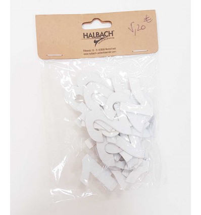 Chiffres autocollants "calendrier de l'avant'