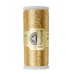 Fil à broder main "Diamant" - doré