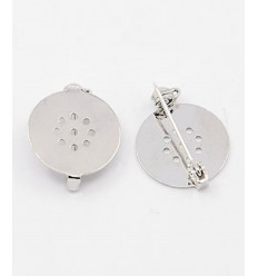 Support ronde pour broche