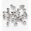 Perles cache noeuds Inoxydable (10pcs)
