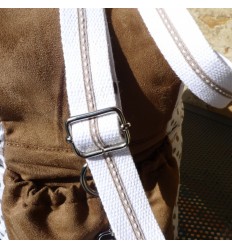 Boucle de serrage 25mm - bronze