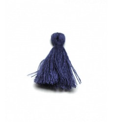 Pompon de coton 3cm - marine