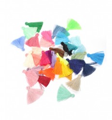 Pompon de coton 3cm - marine