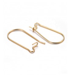 Dormeuses acier inoxydable (1paire)