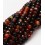 Chapelet pierre - agate teintée 4mm
