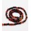 Chapelet pierre - agate teintée 4mm