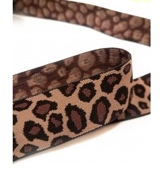 Elastique léopard 30 mm