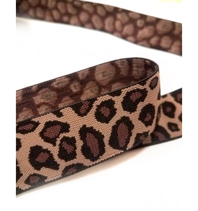 Elastique léopard 30 mm