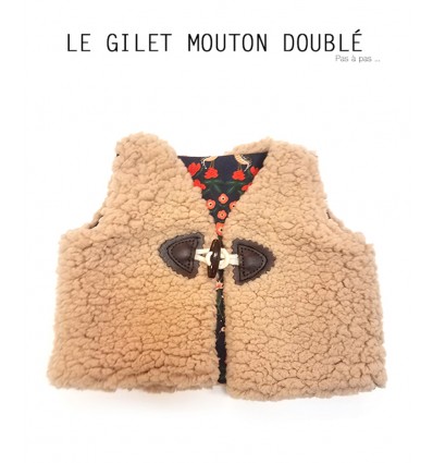 TUTORIEL "Gilet de berger avec doublure"