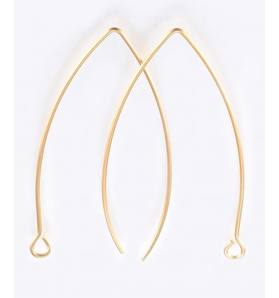 Hameçons long acier inoxydable (1paire)