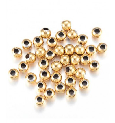 Perles rondes inoxydable