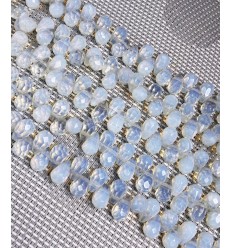 Perle goutte semi-précieuse