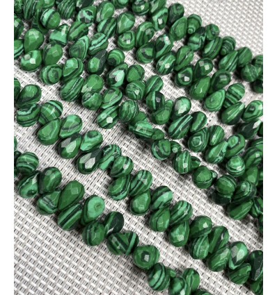 Perle goutte semi-précieuse