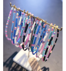 Chapelet perles rondelles Heishi