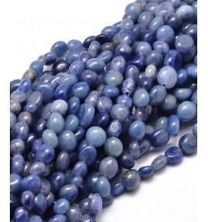 Perles semi-précieuses Dumortierite (10pcs)