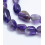 Perles semi-précieuses améthyste (10pcs)