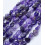 Perles semi-précieuses améthyste (10pcs)