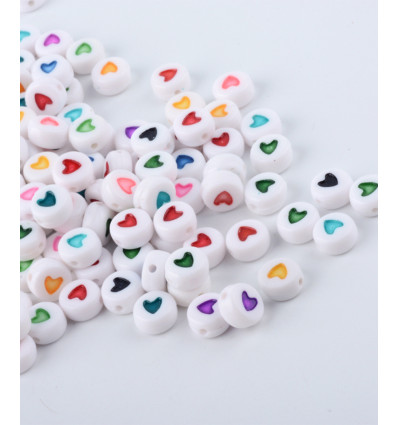 Perle alphabet coeur