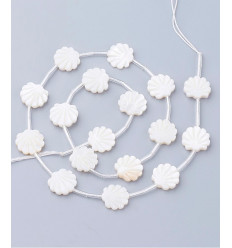 Pendentif nacre goutte