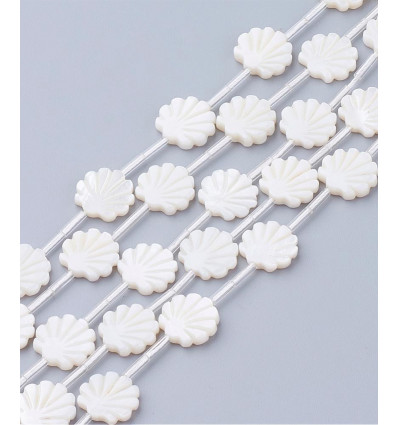 Pendentif nacre goutte