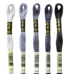 Fils à broder mouliné