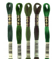 Fils à broder mouliné