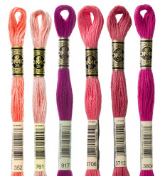 Fils à broder mouliné