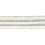 Elastique rayures lurex argent 30 mm