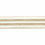 Elastique rayures lurex or 30 mm