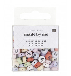Kit perles alphabet - pastel