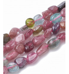 Perles semi-précieuses tourmaline (10pcs)