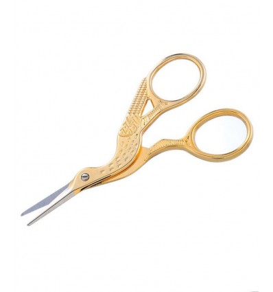 Ciseaux à broder cigogne